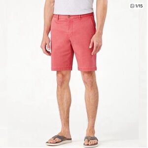 Tommy Bahama Boracay Chino Shorts Shorts in Acapulco Red - Size 44
